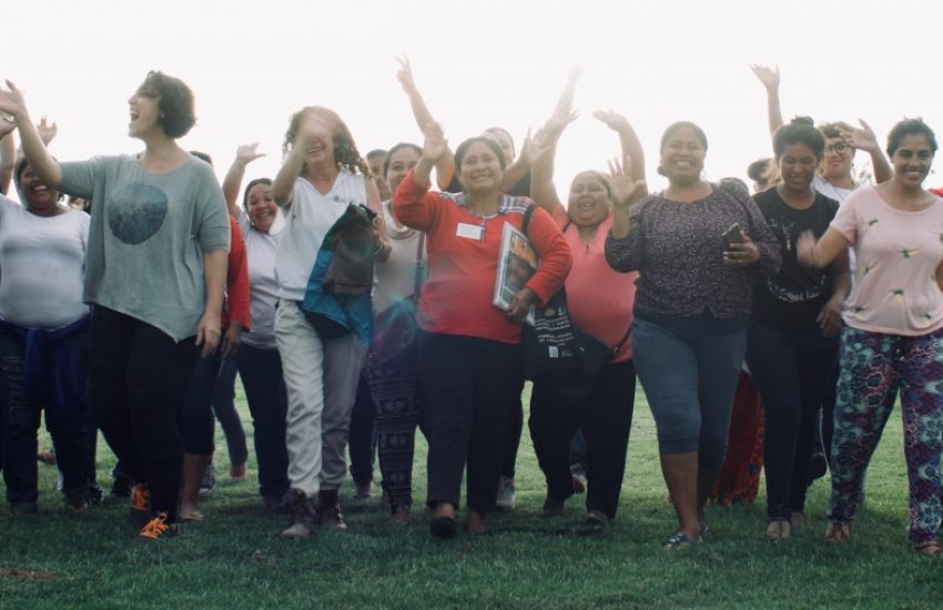A group of women environmental defenders © Fundación Plurales