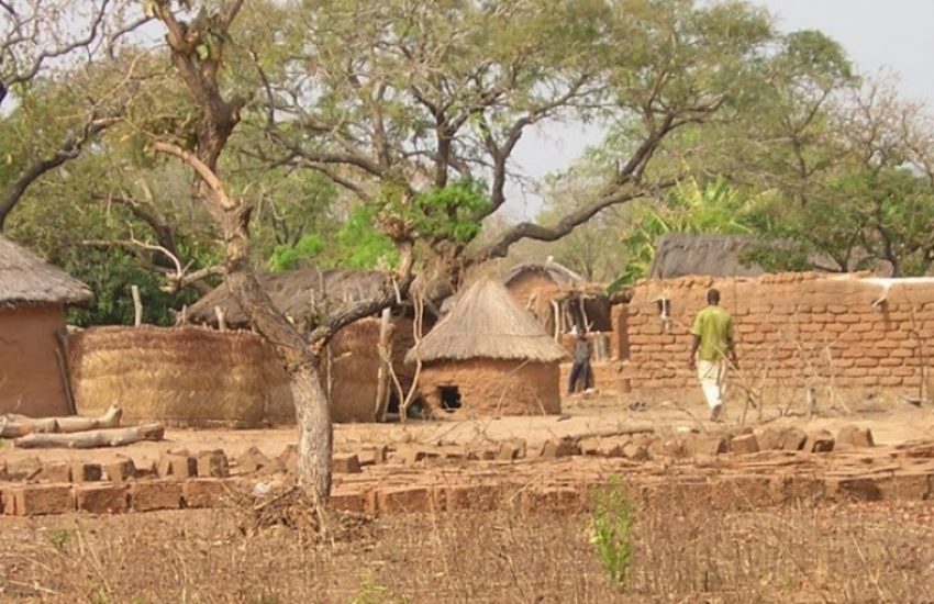 Shea trees and Mognore community on fringes of Mole National Park (Photo: A Rocha Ghana)