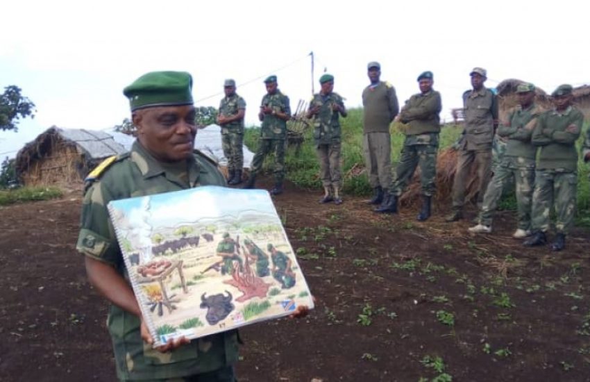 Training of park rangers in Virunga National Park © ACDH