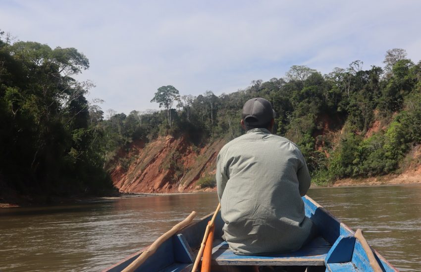 Rio Beni, Madidi National Park in Bolivia