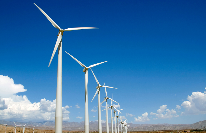 wind turbines