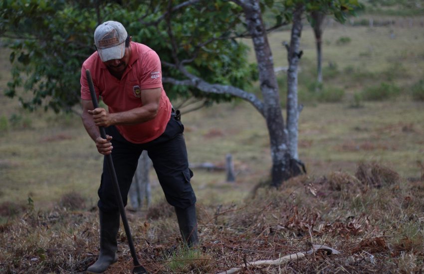 Farmer at work in the Colombian Amazon region_Photo FCDS