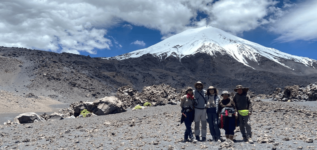 Aka Pacha and IUCN NL in the Altiplano in Chile
